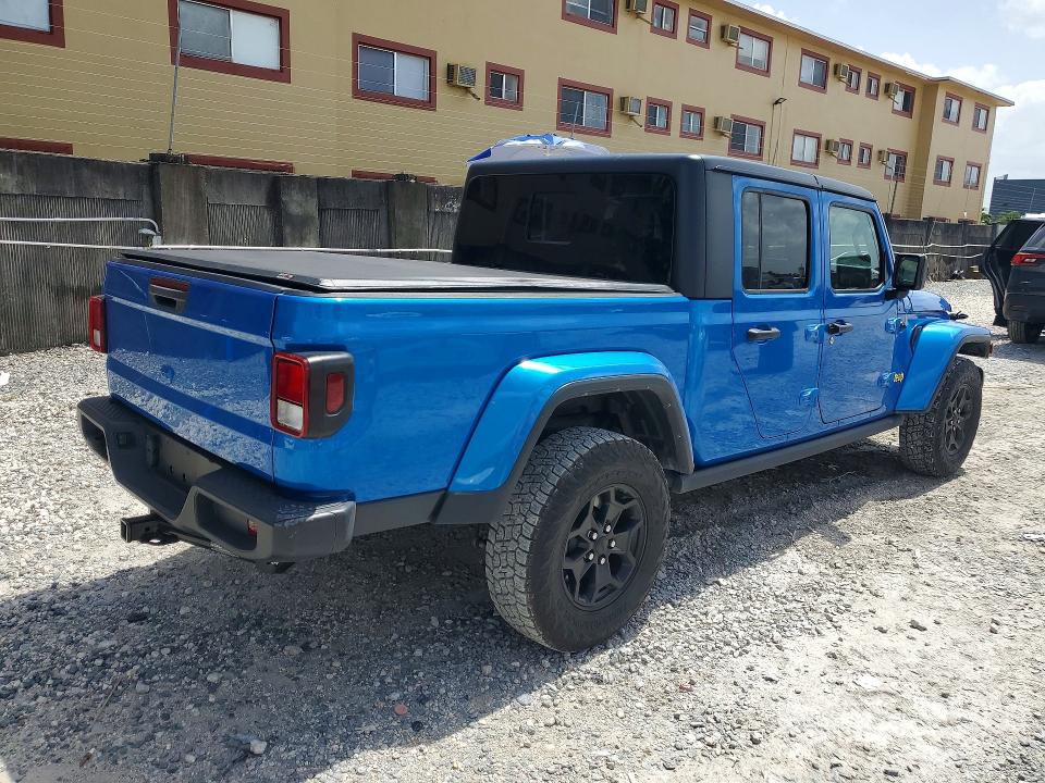 60592346 :رقم المزاد ، 1C6HJTAG2ML598827 vin ، 2021 Jeep Gladiator مزاد بيع
