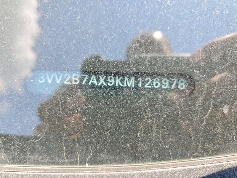 60570246 :رقم المزاد ، 3VV2B7AX9KM126978 vin ، 2019 Volkswagen Tiguan مزاد بيع