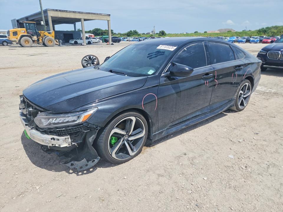 Auction sale of the 2020 Honda Accord, vin: 1HGCV2F36LA010771, lot number: 61103026