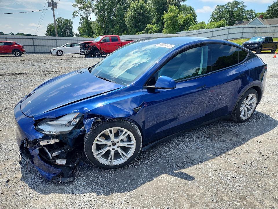 Продаж на аукціоні авто 2022 Tesla Model Y, vin: 7SAYGDEE2NF320796, номер лоту: 60039746
