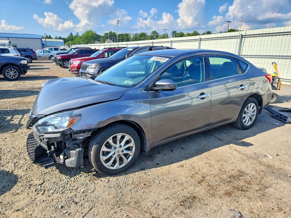 62489636 :رقم المزاد ، 3N1AB7AP2KY323884 vin ، 2019 Nissan Sentra مزاد بيع