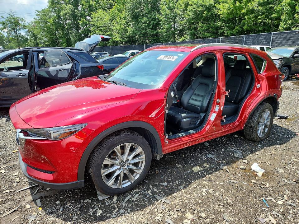 Продажа на аукционе авто 2021 Mazda Cx-5, vin: JM3KFADMXM0352316, номер лота: 61914626