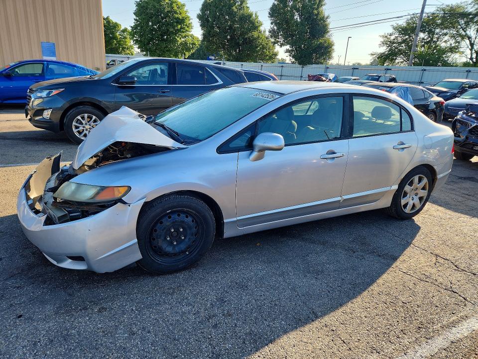 Auction sale of the 2010 Honda Civic, vin: 19XFA1F58AE008209, lot number: 63142526