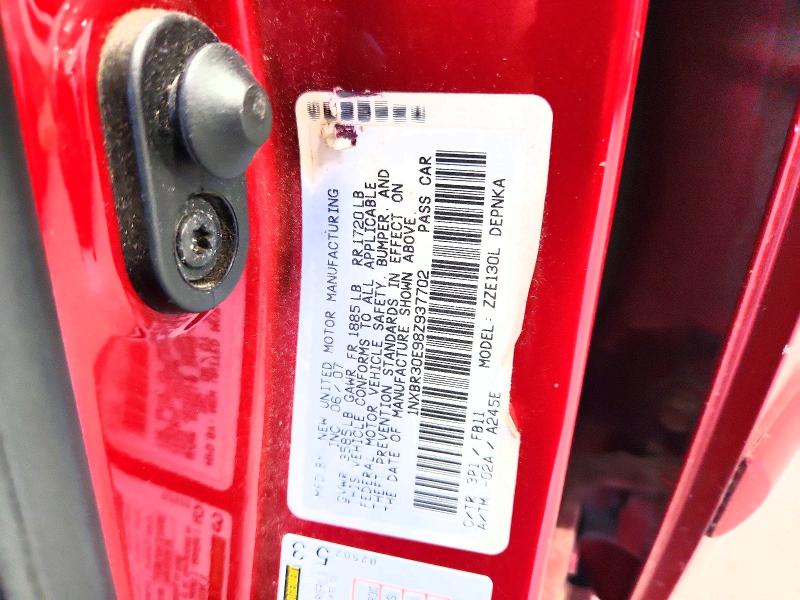 Продажа на аукционе авто 2008 Toyota Corolla, vin: 1NXBR30E98Z937702, номер лота: 61481166