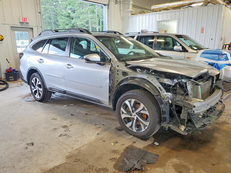 2022 Subaru Outback მანქანა იყიდება აუქციონზე, vin: 4S4BTANC4N3142278, აუქციონის ნომერი: 59773536