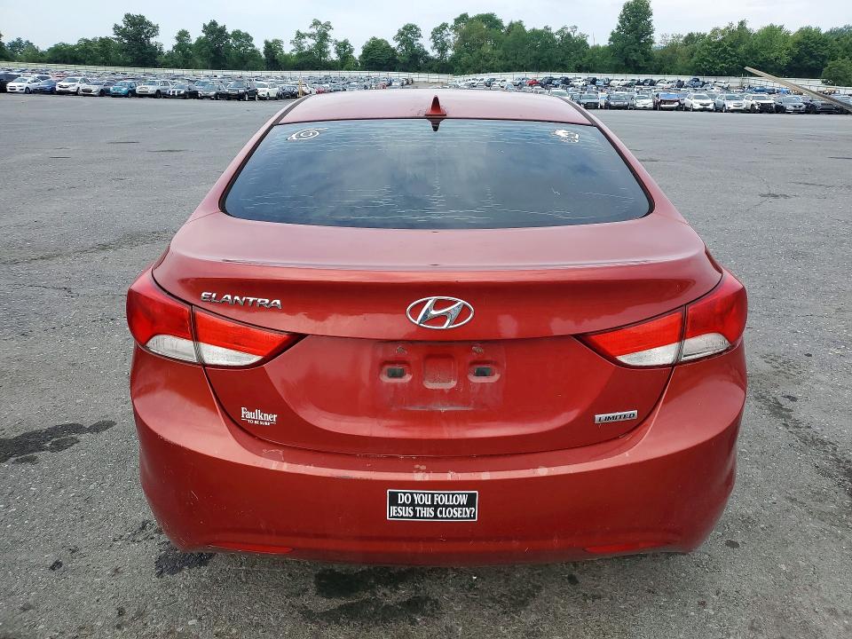2013 Hyundai Elantra მანქანა იყიდება აუქციონზე, vin: KMHDH4AE6DU696594, აუქციონის ნომერი: 60415566