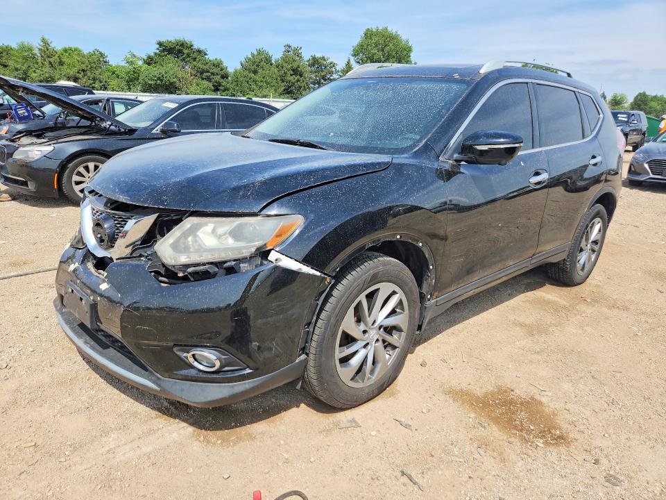 60071596 :رقم المزاد ، 5N1AT2MV7EC794851 vin ، 2014 Nissan Rogue مزاد بيع
