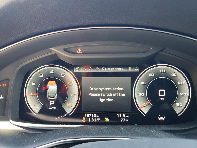 2023 Audi Q8 მანქანა იყიდება აუქციონზე, vin: WA1EVBF18PD047731, აუქციონის ნომერი: 61203956