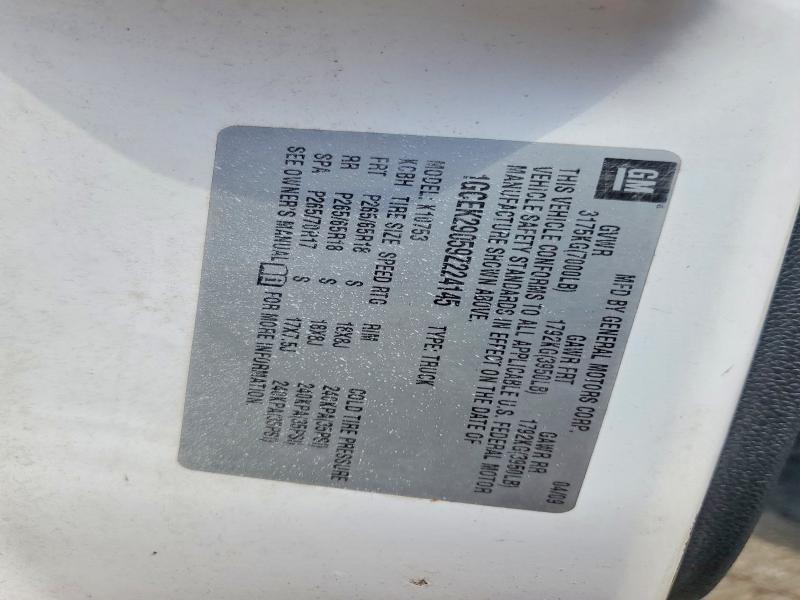 Aukcja sprzedaży 2009 Chevrolet Silverado, vin: 1GCEK29059Z224145, numer aukcji: 59329116