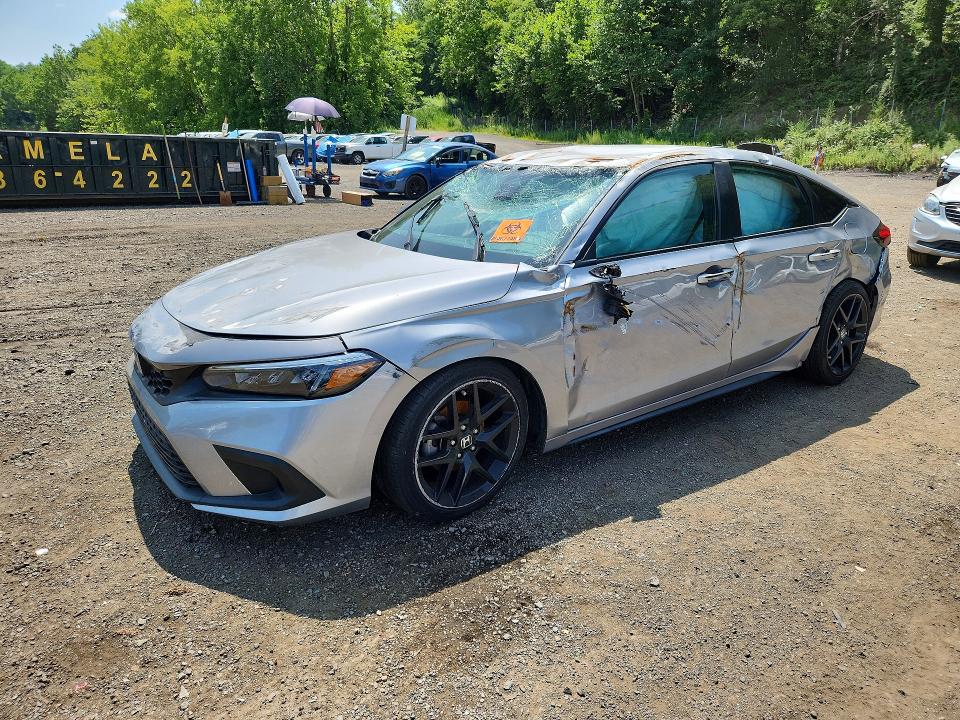 2022 Honda Civic მანქანა იყიდება აუქციონზე, vin: 19XFL2H89NE015702, აუქციონის ნომერი: 61803816