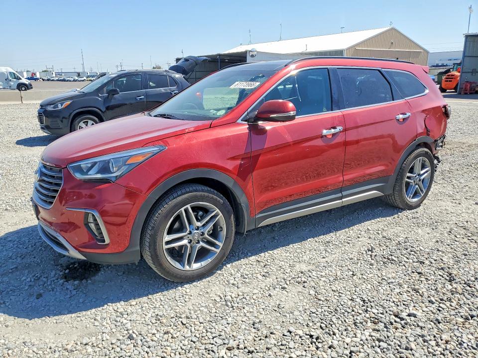 2018 Hyundai Santa Fe მანქანა იყიდება აუქციონზე, vin: KM8SRDHF2JU258556, აუქციონის ნომერი: 61173966