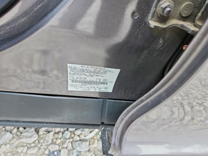 62061636 :رقم المزاد ، 1FAHP2FW3CG114453 vin ، 2012 Ford Taurus مزاد بيع