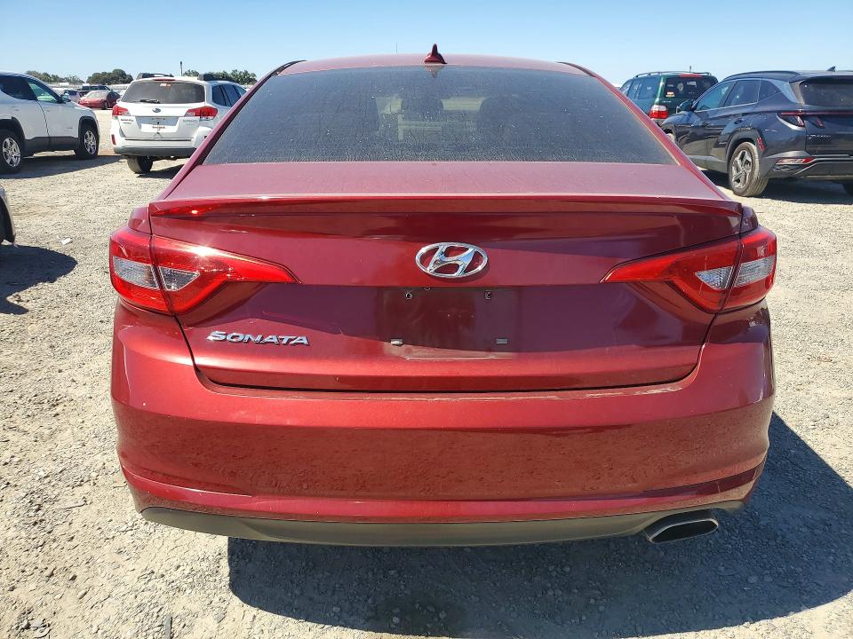 58811256 :رقم المزاد ، 5NPE24AF5GH265102 vin ، 2016 Hyundai Sonata مزاد بيع
