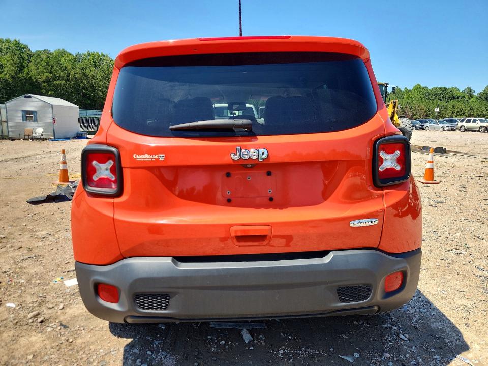 Auction sale of the 2018 Jeep Renegade, vin: ZACCJABB6JPJ59791, lot number: 61021316