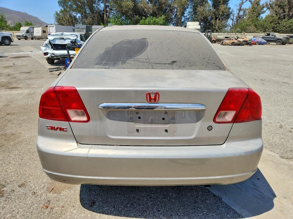 2002 Honda Civic მანქანა იყიდება აუქციონზე, vin: 2HGES15562H511559, აუქციონის ნომერი: 60714226