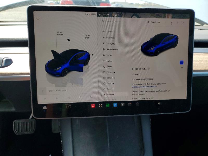 Aukcja sprzedaży 2023 Tesla Model 3, vin: 5YJ3E1EAXPF638855, numer aukcji: 62329686