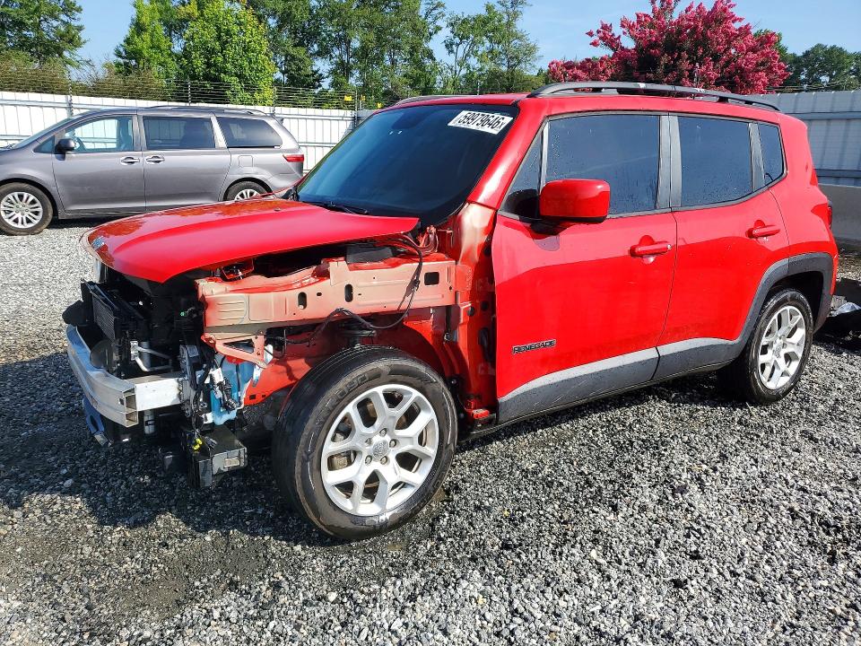 59979646 :رقم المزاد ، ZACCJABB8JPH97902 vin ، 2018 Jeep Renegade مزاد بيع