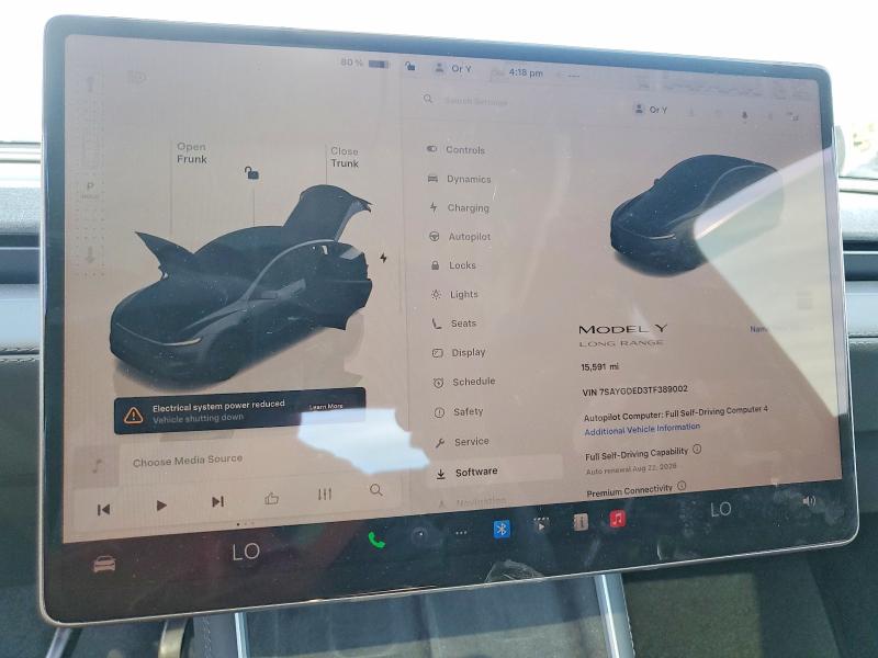 Aukcja sprzedaży 2026 Tesla Model Y, vin: 7SAYGDED3TF389002, numer aukcji: 62521606