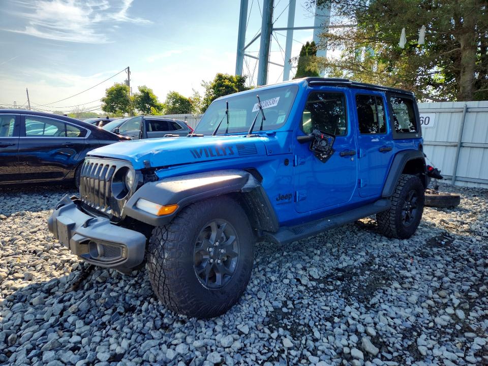 2022 Jeep Wrangler Unlimited მანქანა იყიდება აუქციონზე, vin: 1C4HJXDN0NW110789, აუქციონის ნომერი: 60236536