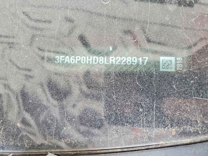2020 Ford Fusion მანქანა იყიდება აუქციონზე, vin: 3FA6P0HD8LR228917, აუქციონის ნომერი: 60836956
