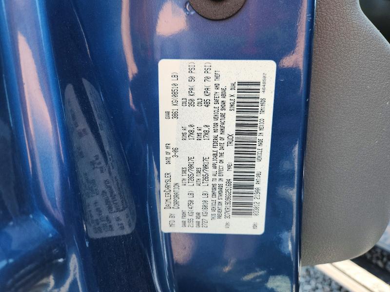 2006 Dodge Ram 1500 მანქანა იყიდება აუქციონზე, vin: 3D7KR19D96G251684, აუქციონის ნომერი: 57702576
