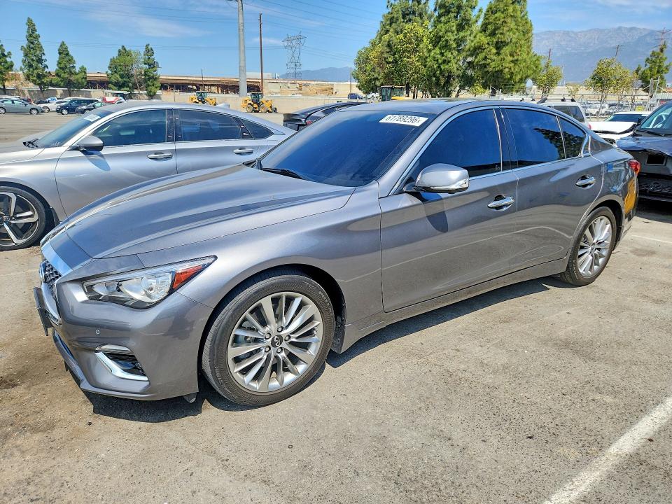 Auction sale of the 2024 Infiniti Q50, vin: JN1EV7BP9RM601796, lot number: 61789296