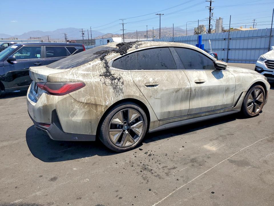 2024 Bmw I4 მანქანა იყიდება აუქციონზე, vin: WBY43AW09RFR86921, აუქციონის ნომერი: 62523616