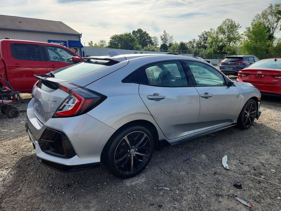 Продажа на аукционе авто 2021 Honda Civic, vin: SHHFK7H47MU422860, номер лота: 61964676