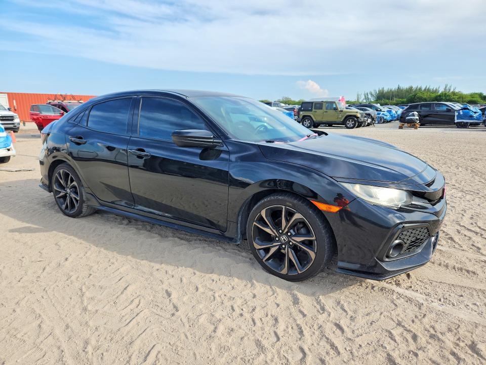 59395646 :رقم المزاد ، SHHFK7H46KU217625 vin ، 2019 Honda Civic مزاد بيع