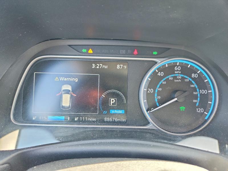 Продажа на аукционе авто 2018 Nissan Leaf, vin: 1N4AZ1CP9JC313188, номер лота: 62426126