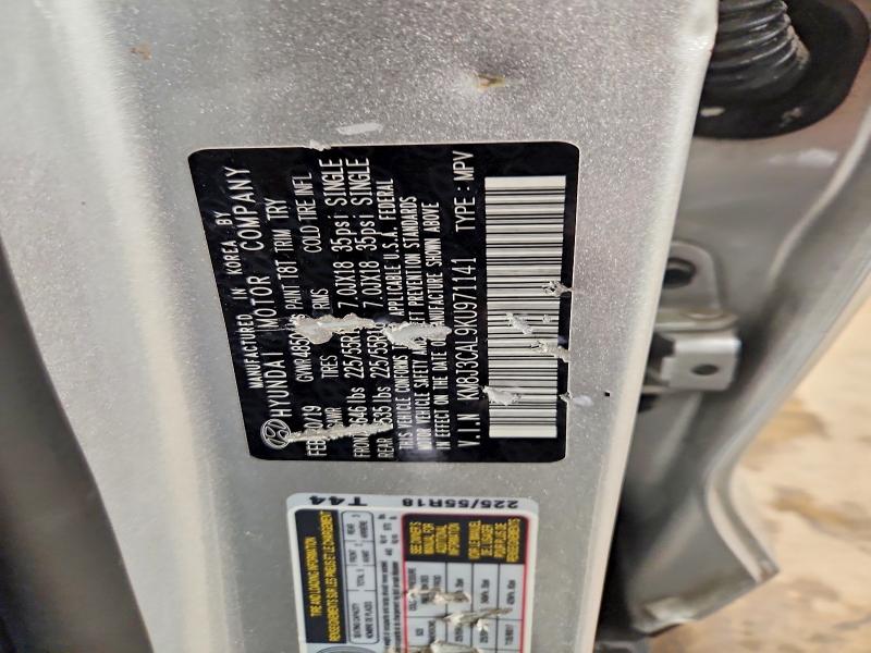 2019 Hyundai Tucson მანქანა იყიდება აუქციონზე, vin: KM8J3CAL9KU971141, აუქციონის ნომერი: 62873756