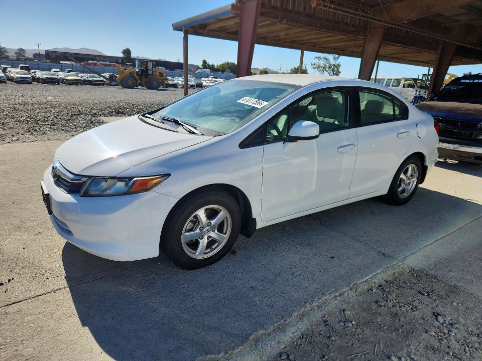 Продаж на аукціоні авто 2012 Honda Civic, vin: 19XFB5F55CE001046, номер лоту: 61017556