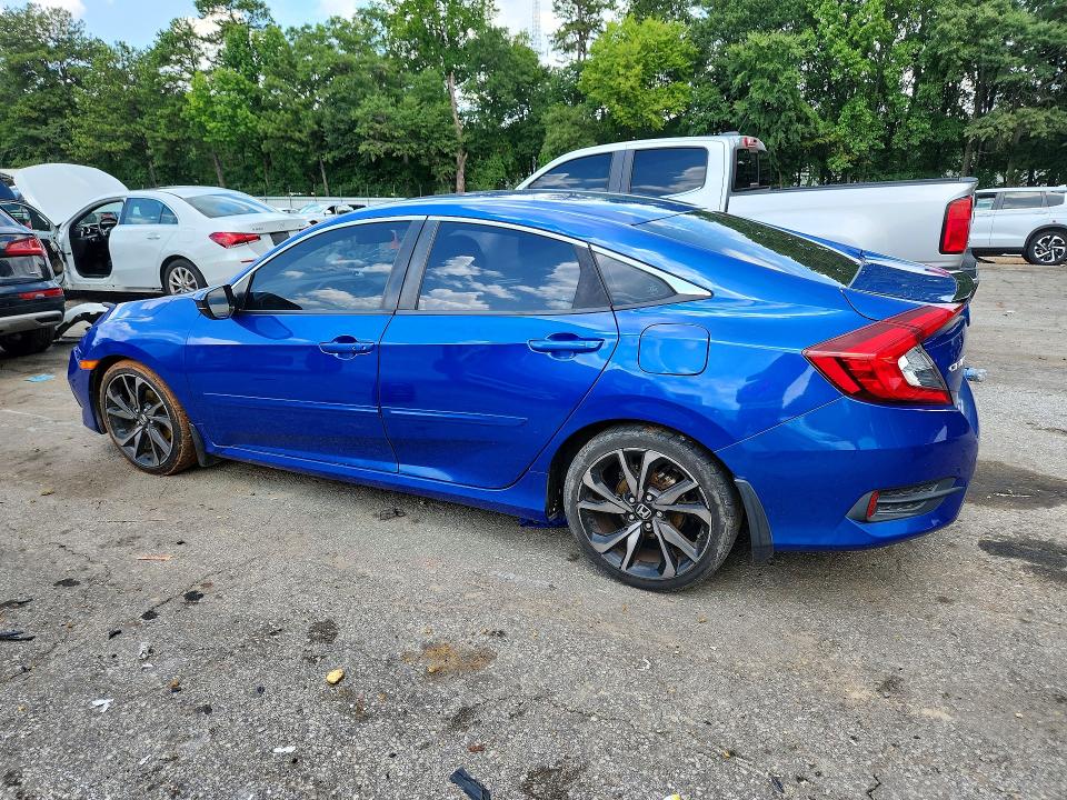 Продажа на аукционе авто 2020 Honda Civic, vin: 2HGFC2F86LH520215, номер лота: 60743546