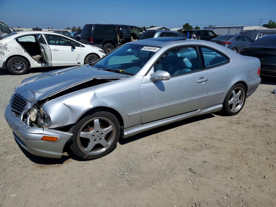 2002 Mercedes-benz Clk მანქანა იყიდება აუქციონზე, vin: WDBLJ70G02F199193, აუქციონის ნომერი: 62445916
