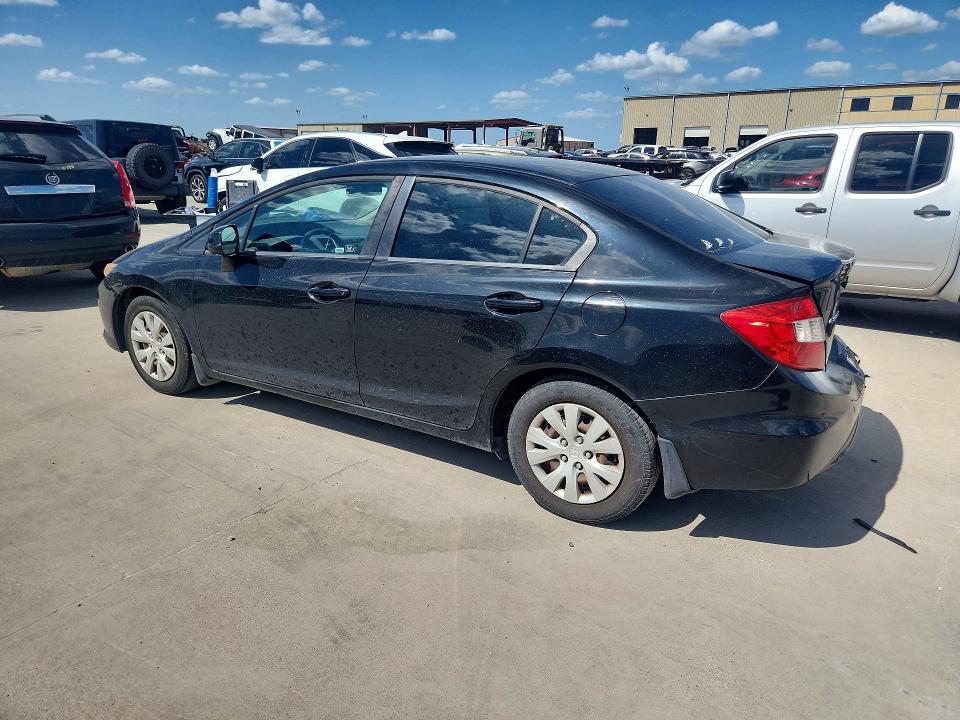 Aukcja sprzedaży 2012 Honda Civic, vin: 19XFB2F57CE378508, numer aukcji: 59586776