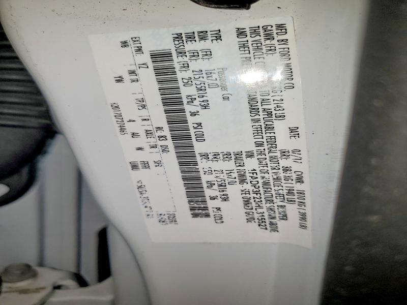 Aukcja sprzedaży 2017 Ford Focus, vin: 1FADP3F23HL315527, numer aukcji: 85632195