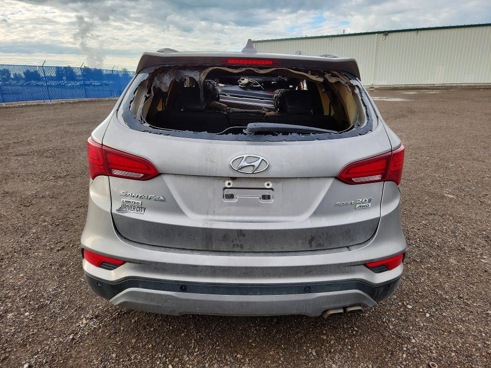 Продаж на аукціоні авто 2018 Hyundai Santa Fe Sport, vin: 5NMZUDLA8JH070581, номер лоту: 59536056