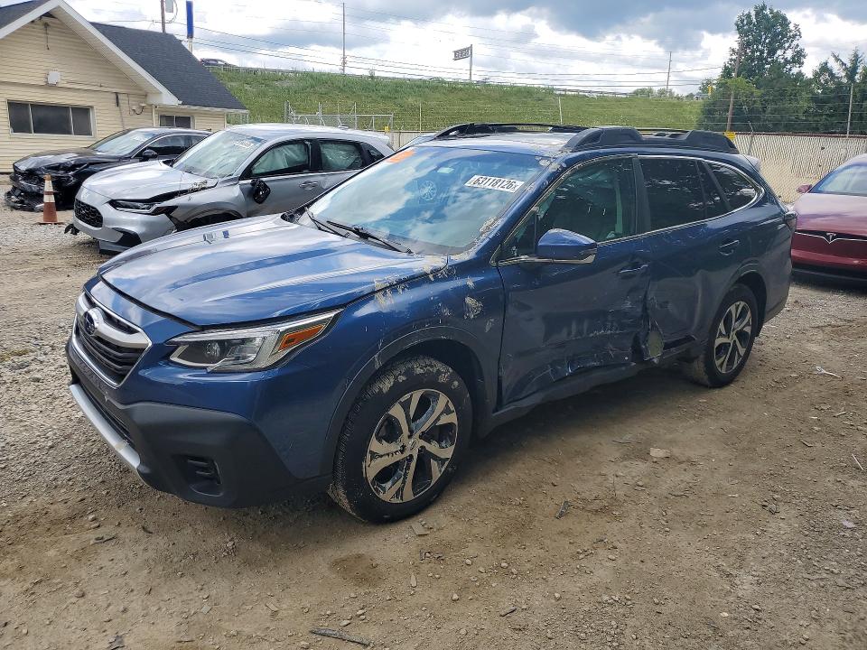 63118126 :رقم المزاد ، 4S4BTANC5M3176132 vin ، 2021 Subaru Outback مزاد بيع