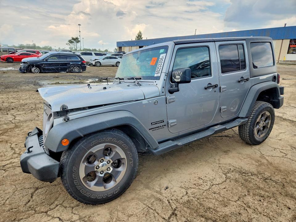 Auction sale of the 2014 Jeep Wrangler Unlimited, vin: 1C4BJWDG0EL250151, lot number: 60253356