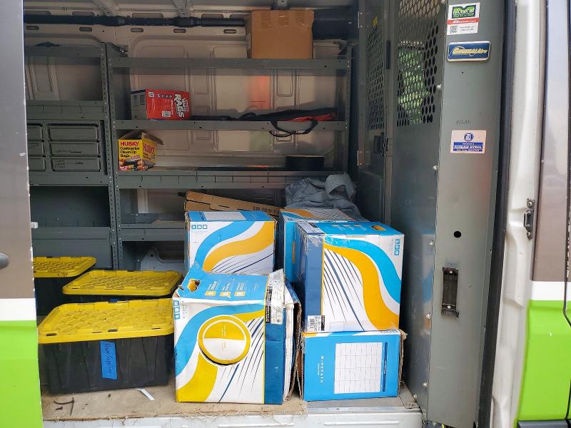 59085596 :رقم المزاد ، WD3PE7CC4E5843296 vin ، 2014 Mercedes-benz Sprinter مزاد بيع