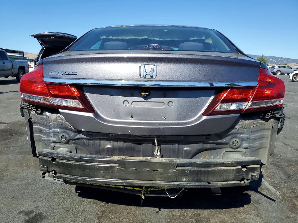 60966096 :رقم المزاد ، 19XFB2F57EE264446 vin ، 2014 Honda Civic مزاد بيع