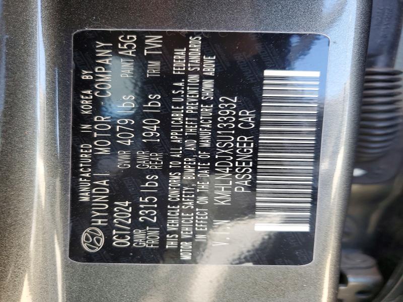 63018596 :رقم المزاد ، KMHLN4DJXSU133932 vin ، 2025 Hyundai Elantra مزاد بيع