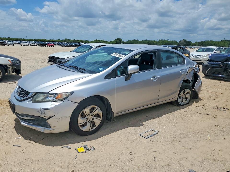 Auction sale of the 2015 Honda Civic, vin: 19XFB2F56FE029876, lot number: 60459886