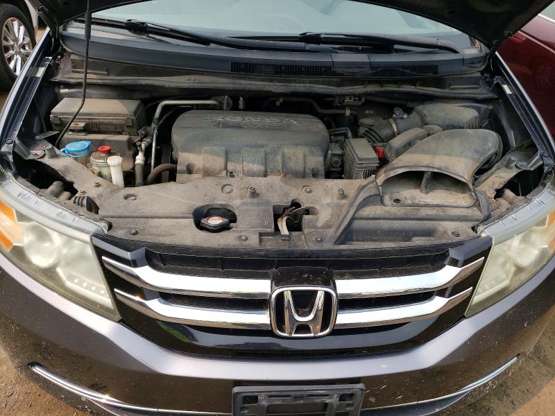 61222956 :رقم المزاد ، 5FNRL5H60EB010640 vin ، 2014 Honda Odyssey مزاد بيع