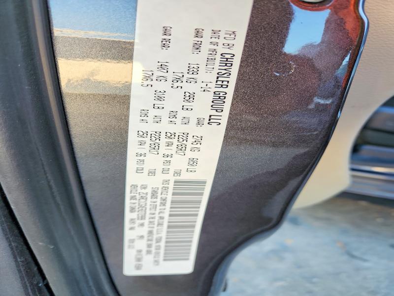 61923486 :رقم المزاد ، 2C4RC1CGXER272999 vin ، 2014 Chrysler Town & Country مزاد بيع