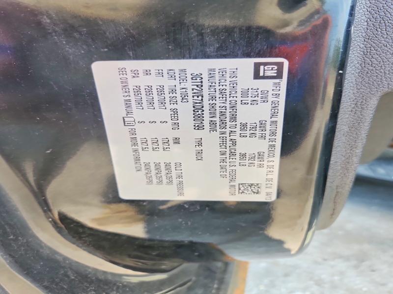 Aukcja sprzedaży 2013 Gmc Sierra, vin: 3GTP2VE7XDG380199, numer aukcji: 59696466