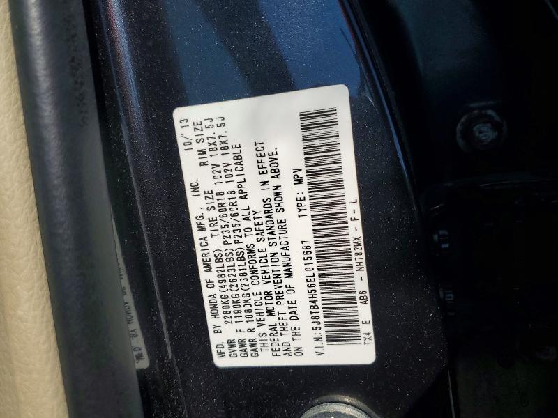 Aukcja sprzedaży 2014 Acura Rdx, vin: 5J8TB4H56EL015687, numer aukcji: 61390406