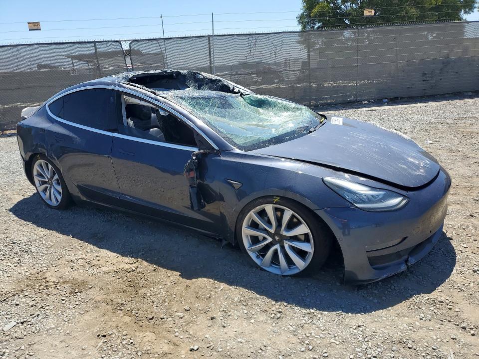 2019 Tesla Model 3 მანქანა იყიდება აუქციონზე, vin: 5YJ3E1EB6KF510257, აუქციონის ნომერი: 61058646