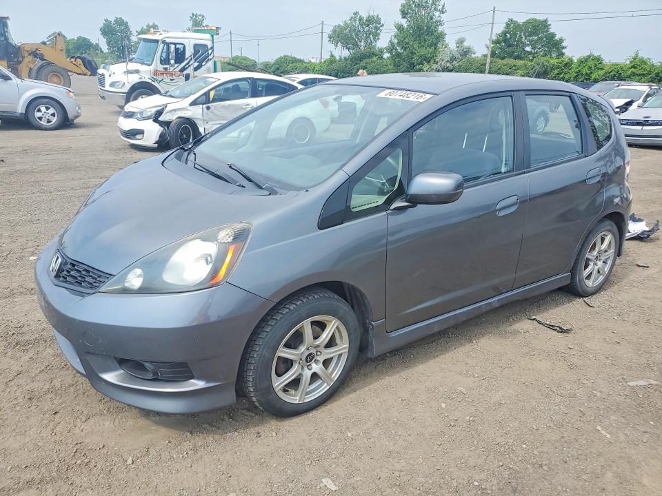 2012 Honda Fit მანქანა იყიდება აუქციონზე, vin: LUCGE8G78C3002806, აუქციონის ნომერი: 60748216