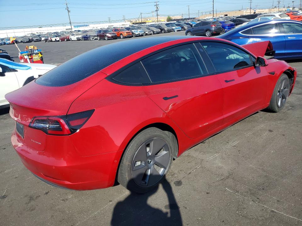 Aukcja sprzedaży 2022 Tesla Model 3, vin: 5YJ3E1EBXNF316934, numer aukcji: 61180726